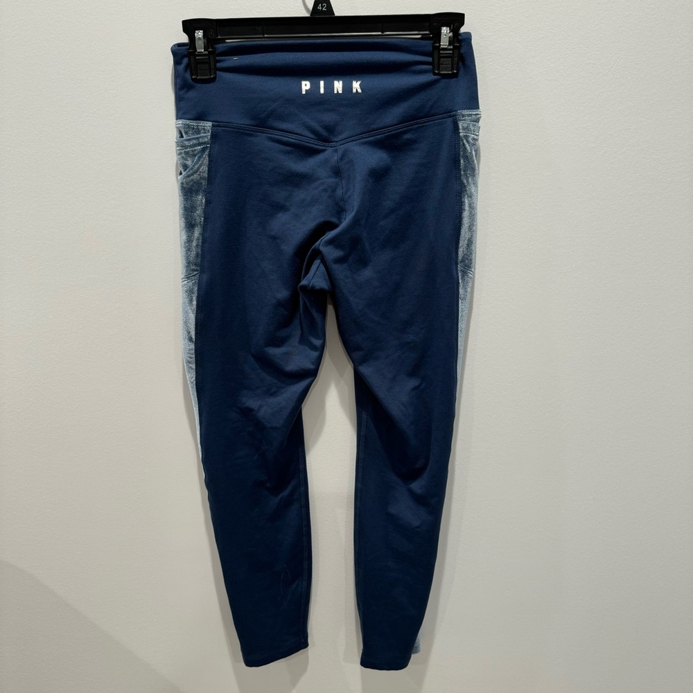 PINK‎ Victorias Secret Cozy Leggings blue small